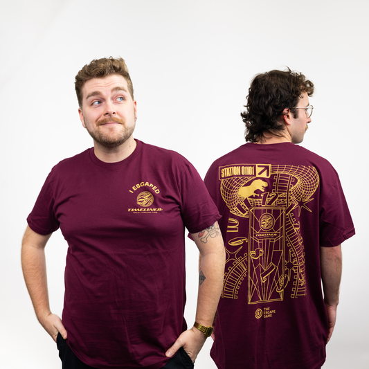I Escaped Timeliner 2 Sided T-Shirt
